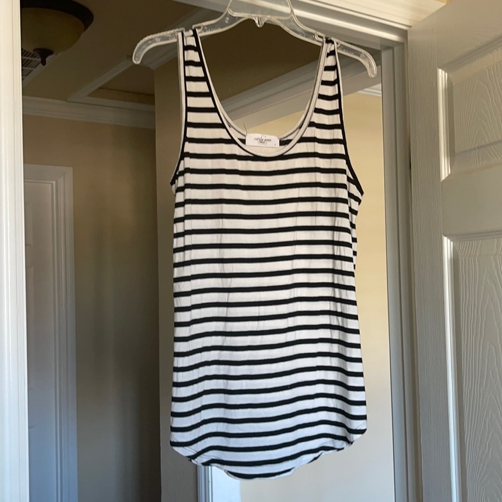 CJLA Striped Tank